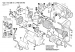 Bosch 0 603 338 5B8 Psb 570 Re Percussion Drill 230 V / Eu Spare Parts